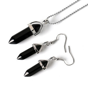 Natural Stone Jewelry Set