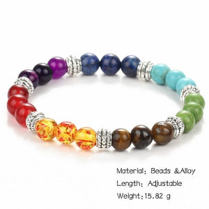 7 Chakra Beads Bracelet