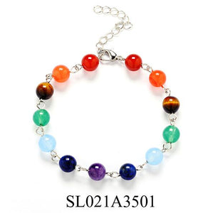 Crystal 7 Chakra Bracelet