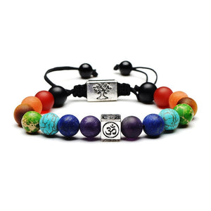7 Chakra Charm Bracelet