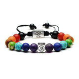 7 Chakra Charm Bracelet