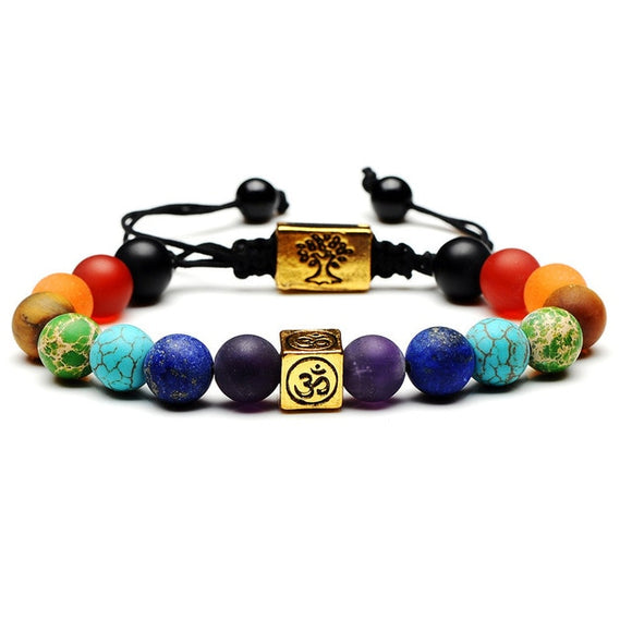 7 Chakra Charm Bracelet