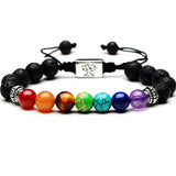 7 Chakra Tree Of Life Bracelet