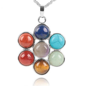 Chakra Natural Stones Necklace