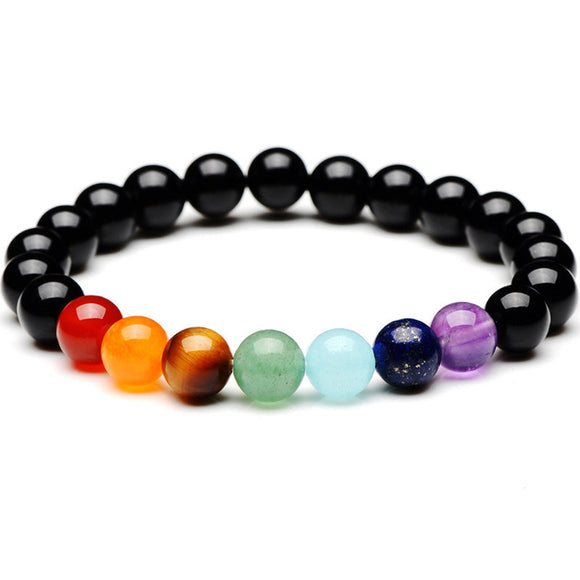 7 Chakra Beaded Bracelet