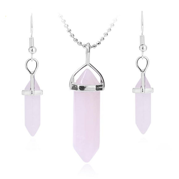 Natural Stone Jewelry Set