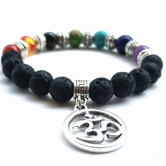 7 Chakra Stone Bracelet