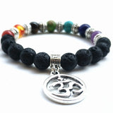 7 Chakra Stone Bracelet