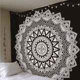 Mandala Square Tapestry