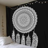 Mandala Square Tapestry