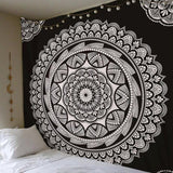 Mandala Square Tapestry