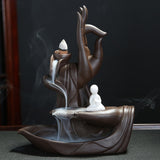 Lotus incense burner