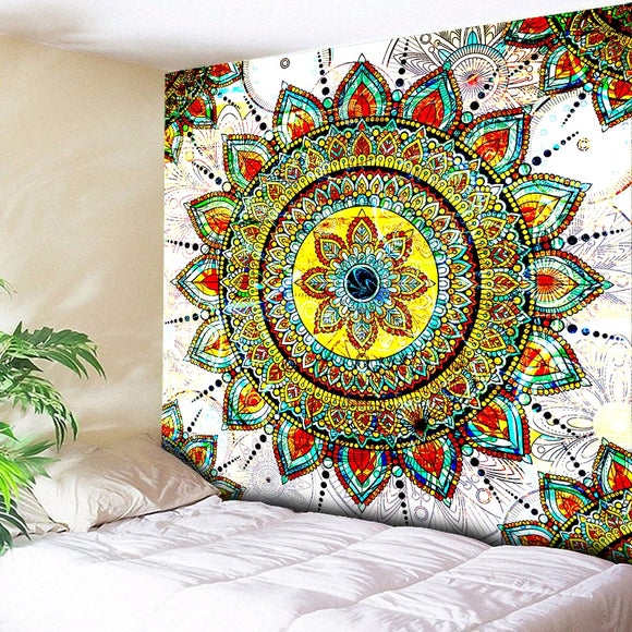 Bohemian Mandala Tapestry