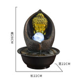 Gold Buddha Fountains