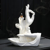 Lotus incense burner