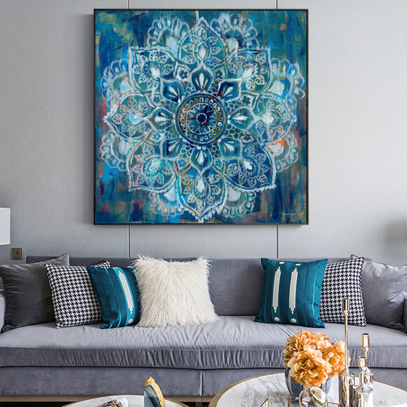 Abstract Mandala Flower