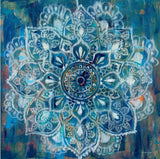 Abstract Mandala Flower